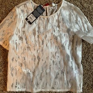 Women’s true religion sheer shirt
